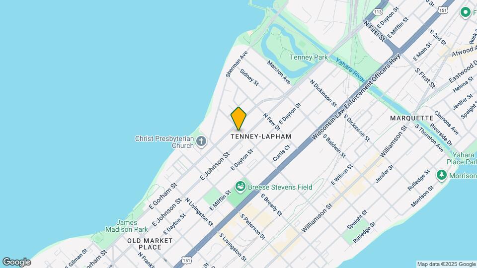 310 N Ingersoll St, Unit 310 Map and Location Details