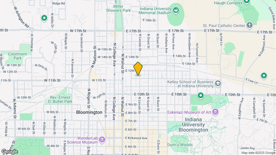 801 N Lincoln St Mapa y Detalles de la Ubicación