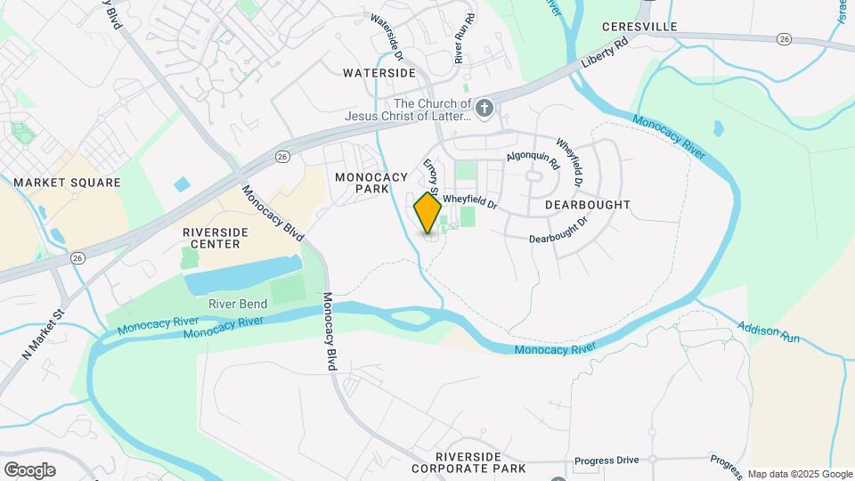 1838 Monocacy View Cir Map and Location Details