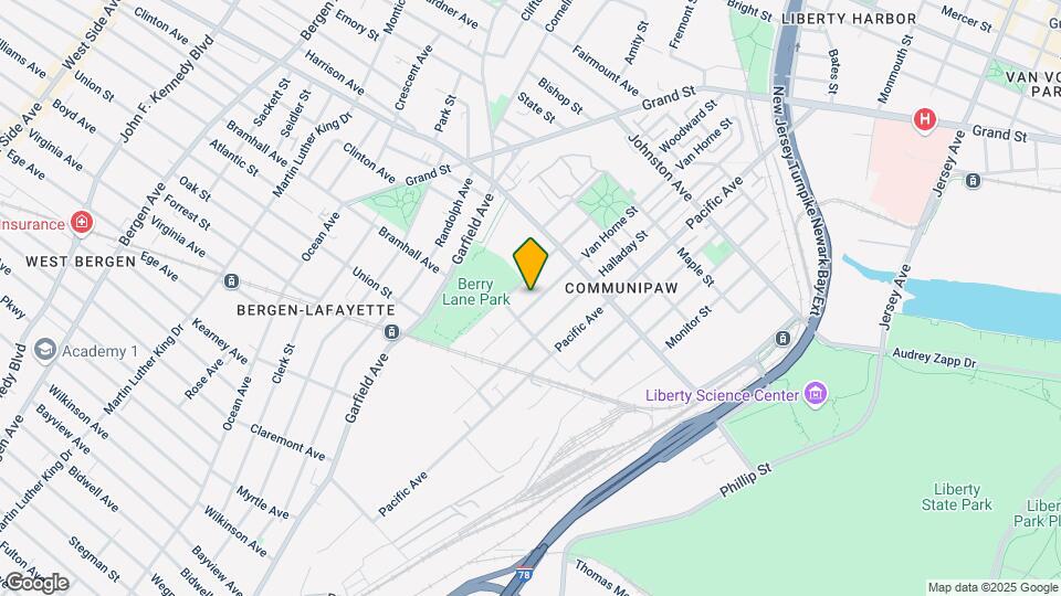 155 Van Horne St Mapa y Detalles de la Ubicación