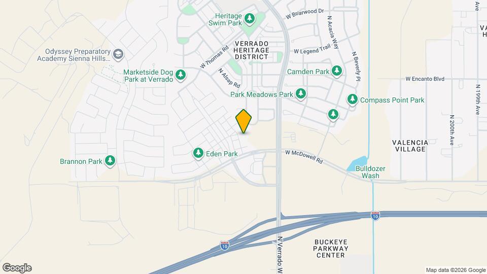 1743 N 208th Ave Mapa y Detalles de la Ubicación