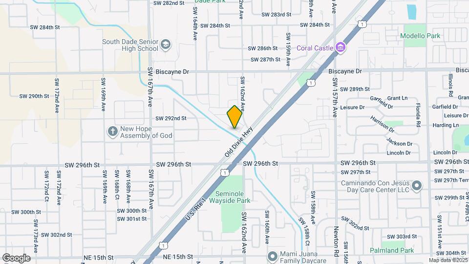 29278 SW 163rd Ct Map and Location Details