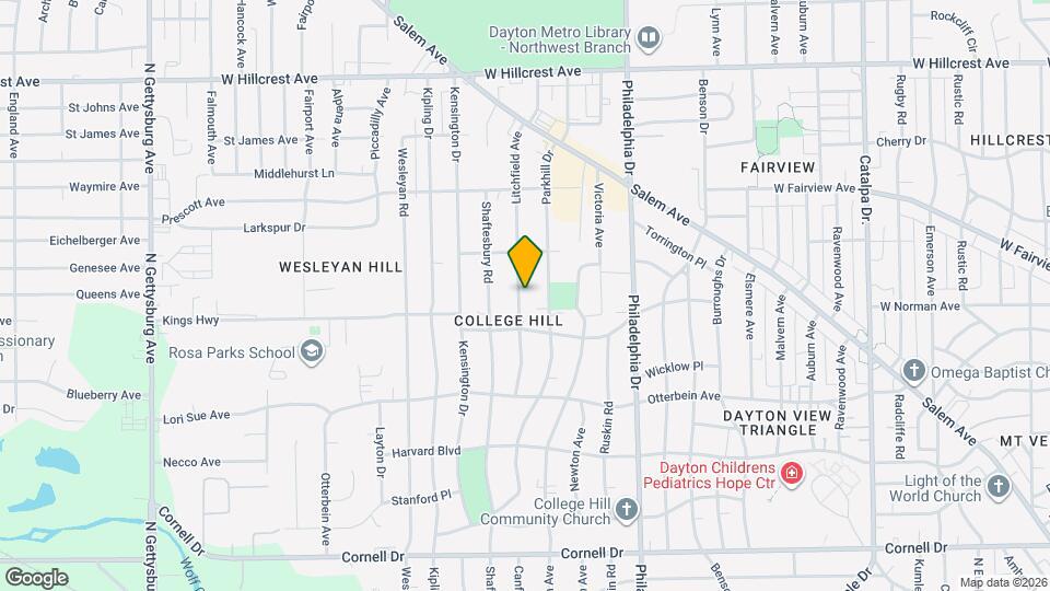 1936 Litchfield Ave Map and Location Details