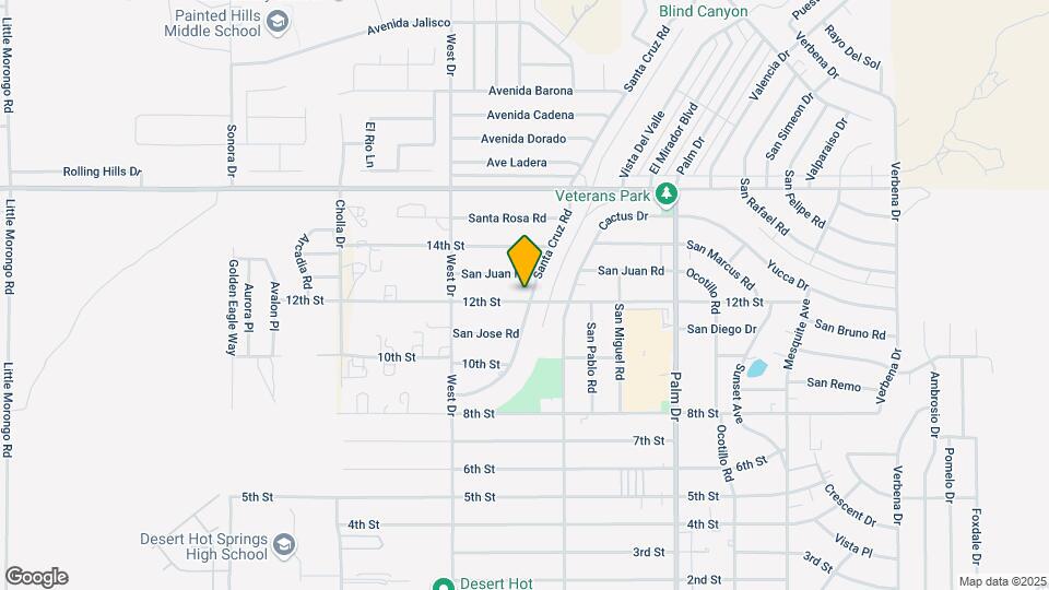 10485 Santa Cruz Rd Mapa y Detalles de la Ubicación