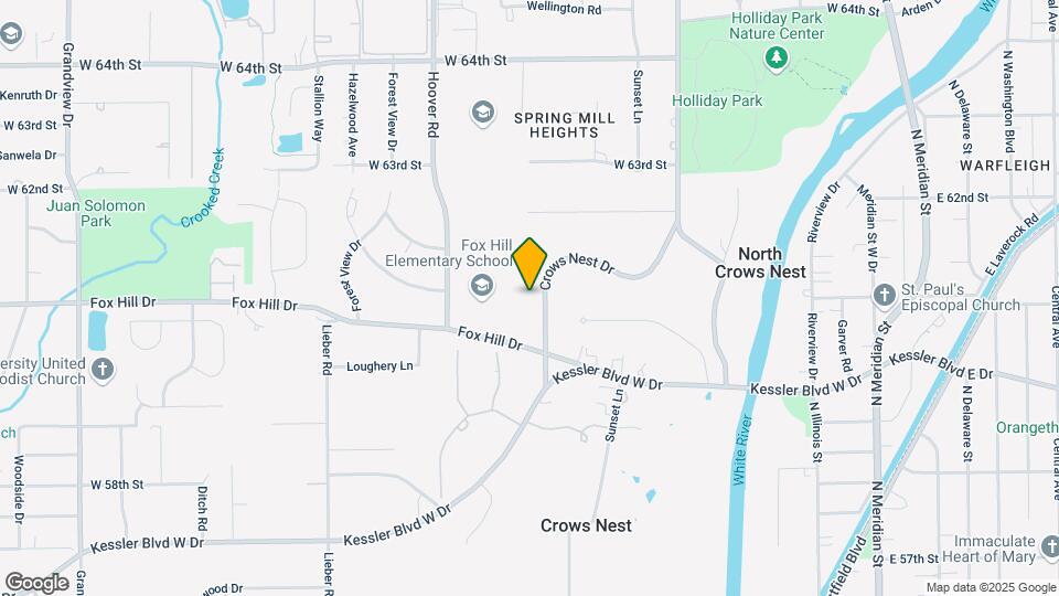 6030 Crows Nest Dr Map and Location Details