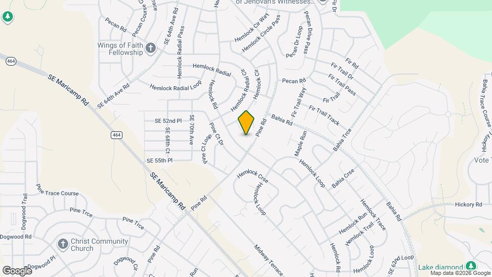 10 Hemlock Cir Ct Map and Location Details