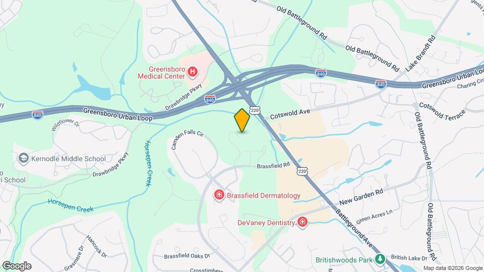 3819 Winborne Ln Map and Location Details