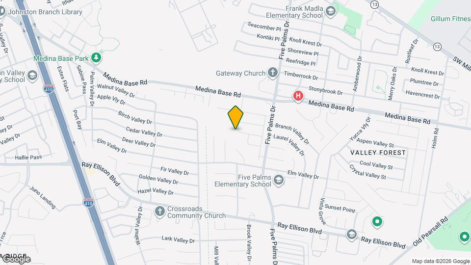 5950 Lady Ln Map and Location Details