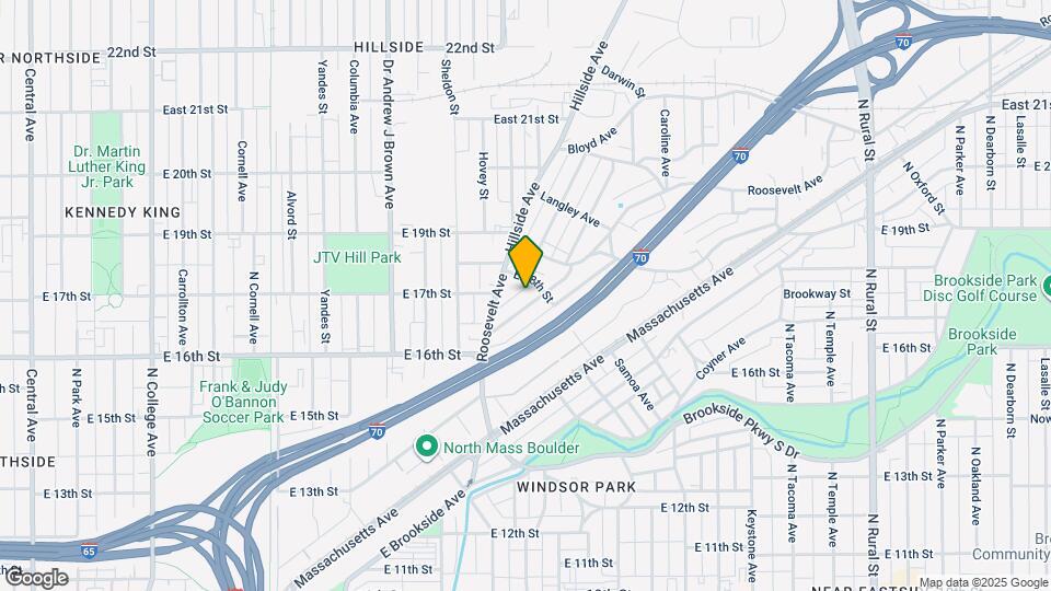 1722 Ingram St Map and Location Details