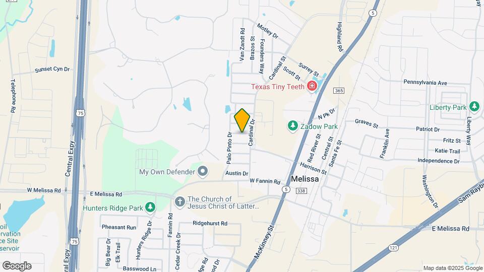 1111 Gaines Rd Map and Location Details