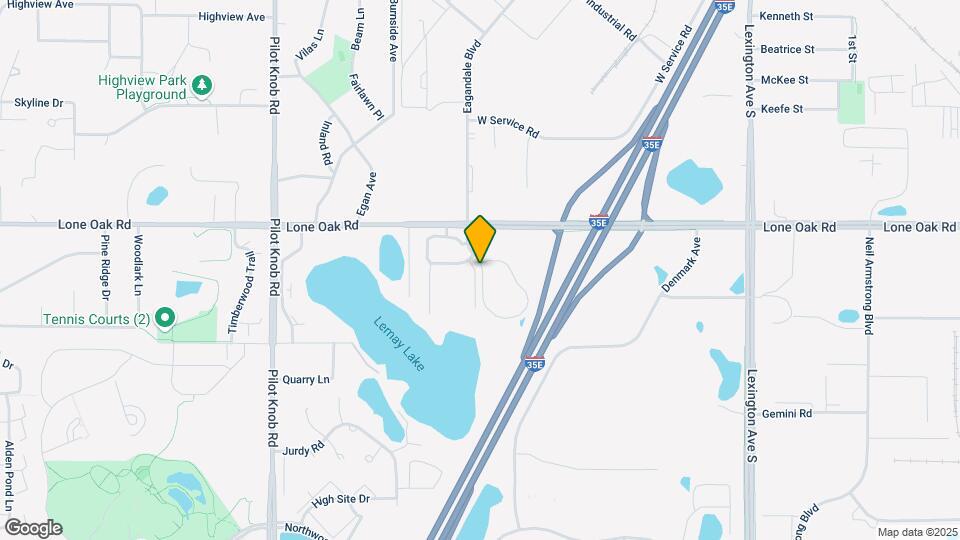 Lemay Lake Apartments Map and Location Details