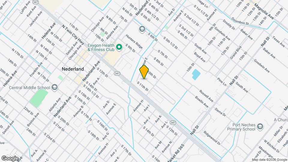 712 S 10th 1/2 St Map and Location Details