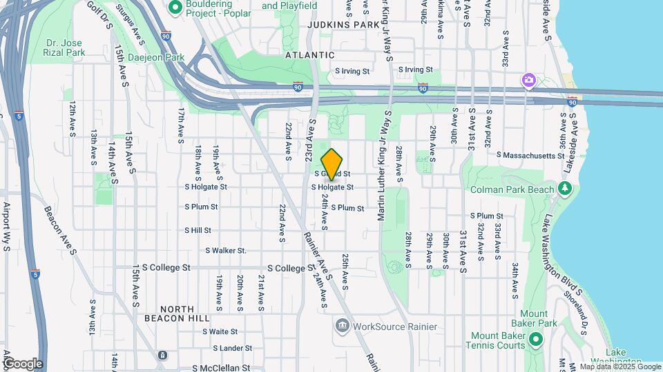 2416 S Holgate St Map and Location Details