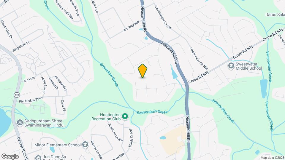 981 Flagg Way NW Mapa y Detalles de la Ubicación