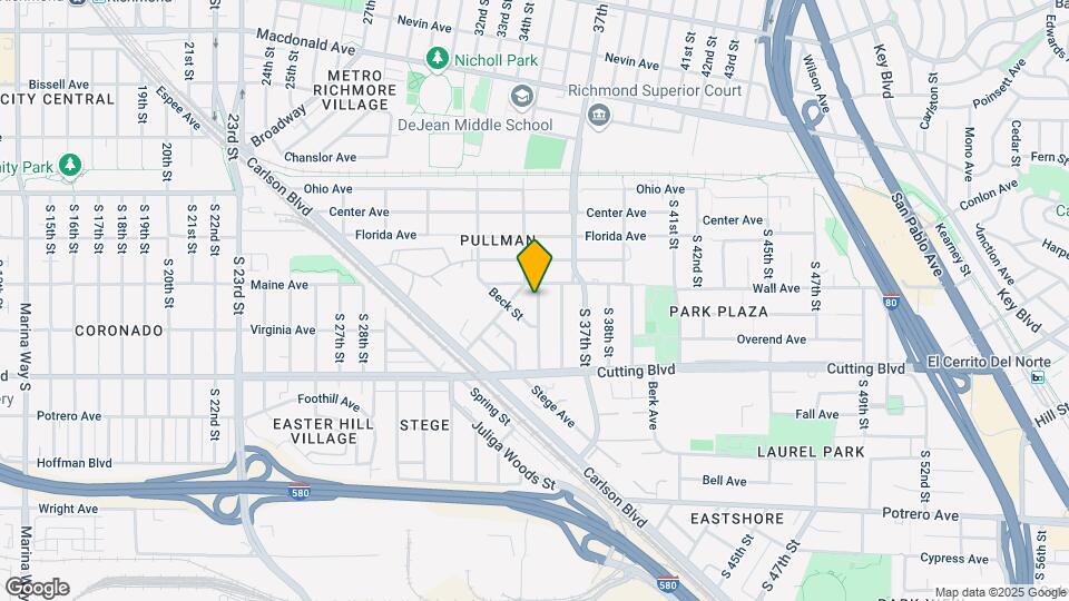 327 S 35th St Map and Location Details