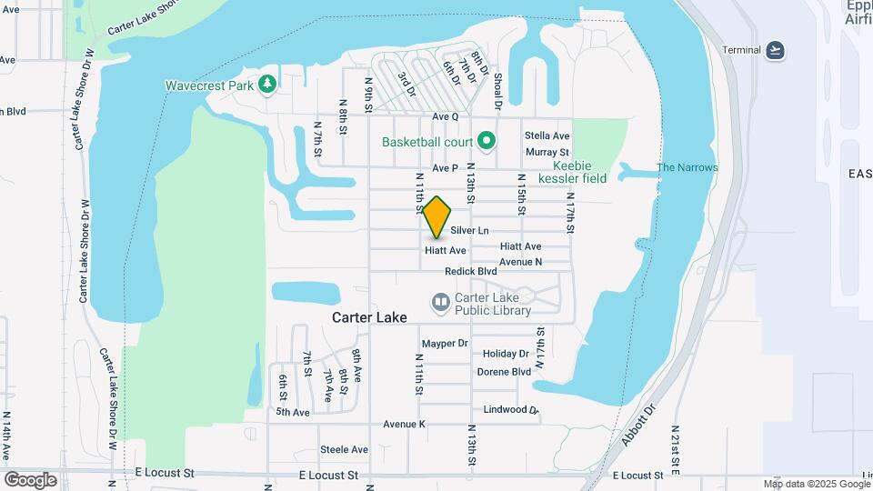 1114 Hiatt St Map and Location Details