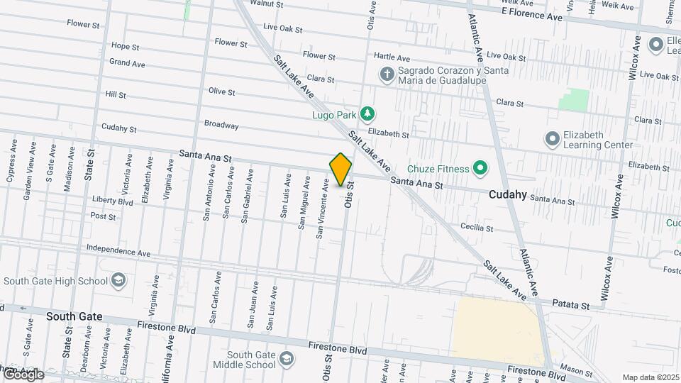 8129 Otis St, Unit 1 Mapa y Detalles de la Ubicación