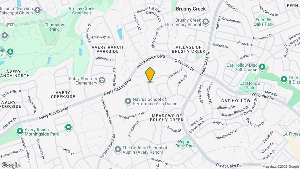 16407 Rockgate Dr Map and Location Details