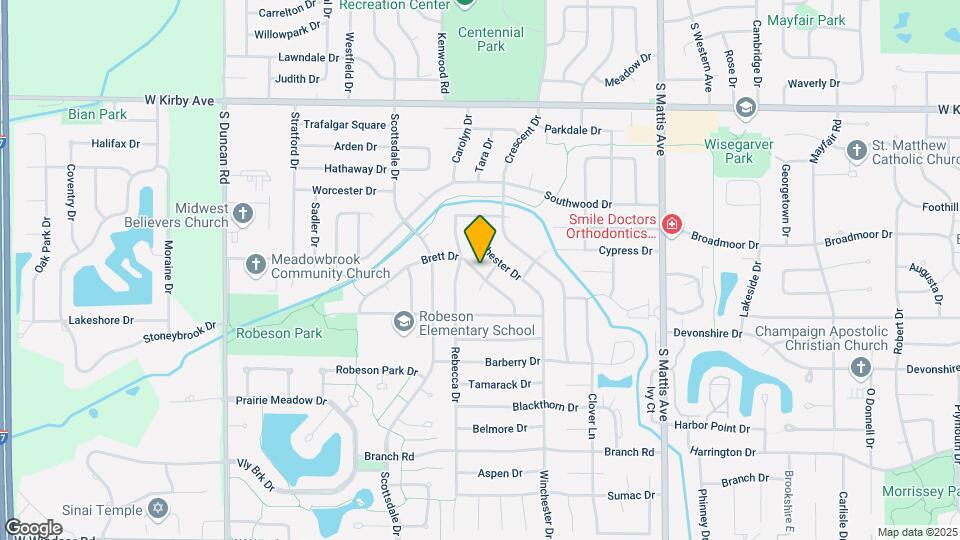 2304 Brett Dr Map and Location Details