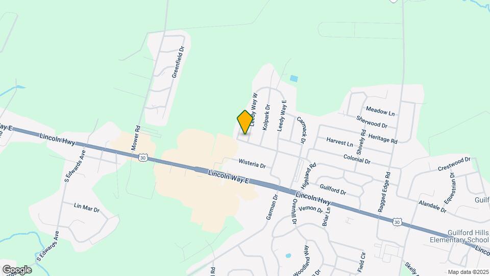 207 Leedy Way W Map and Location Details