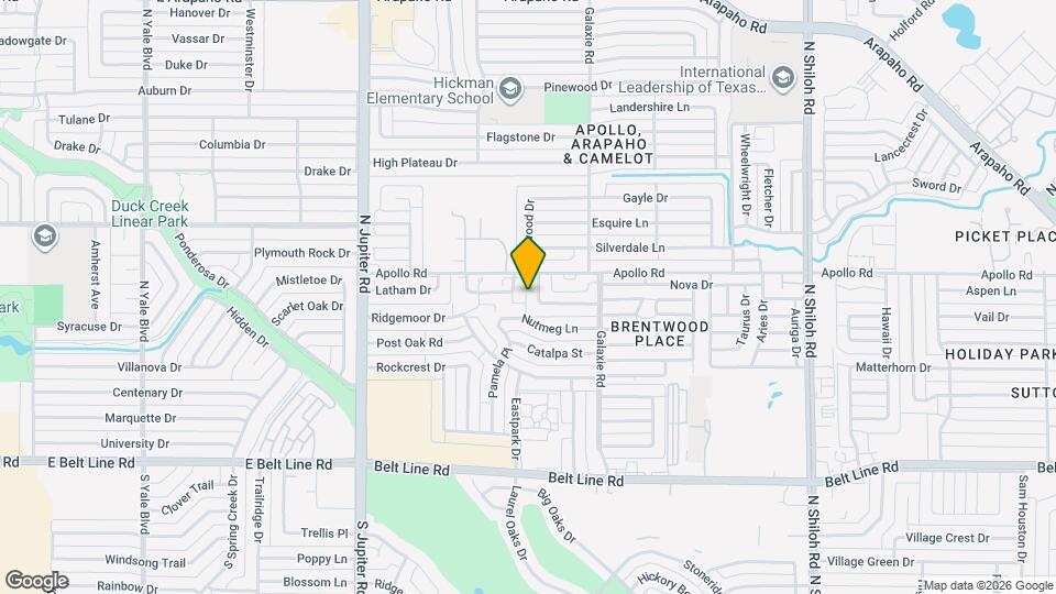 3110 Roundtree Ln Map and Location Details