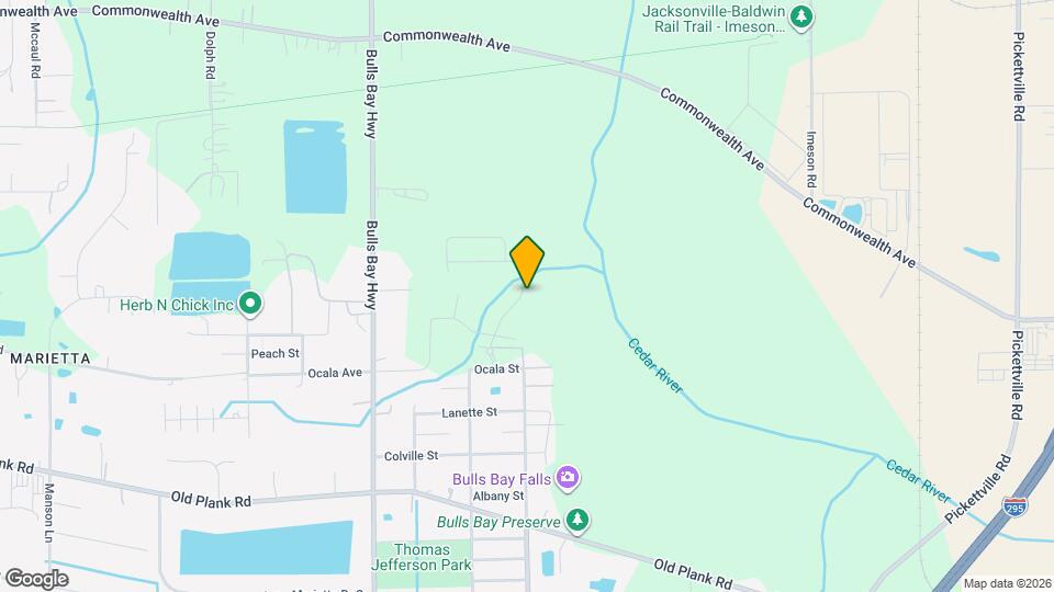 915 Cedar Slough Dr Map and Location Details