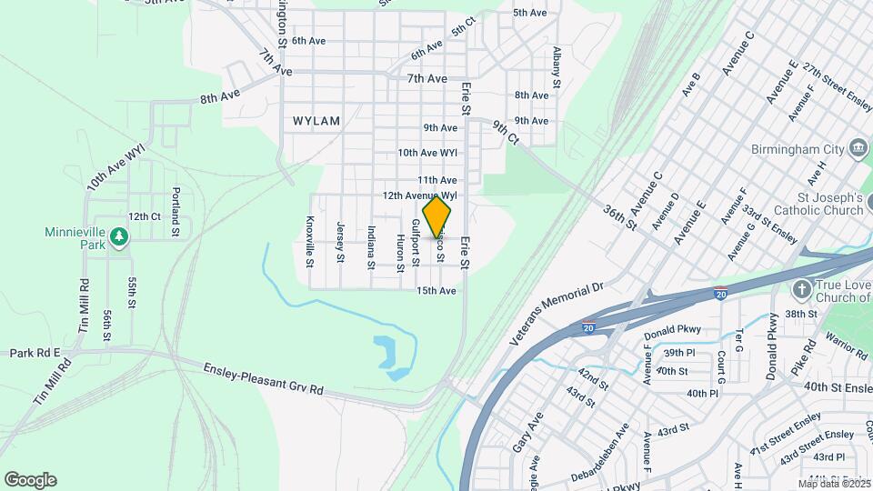 1302 Frisco St Map and Location Details