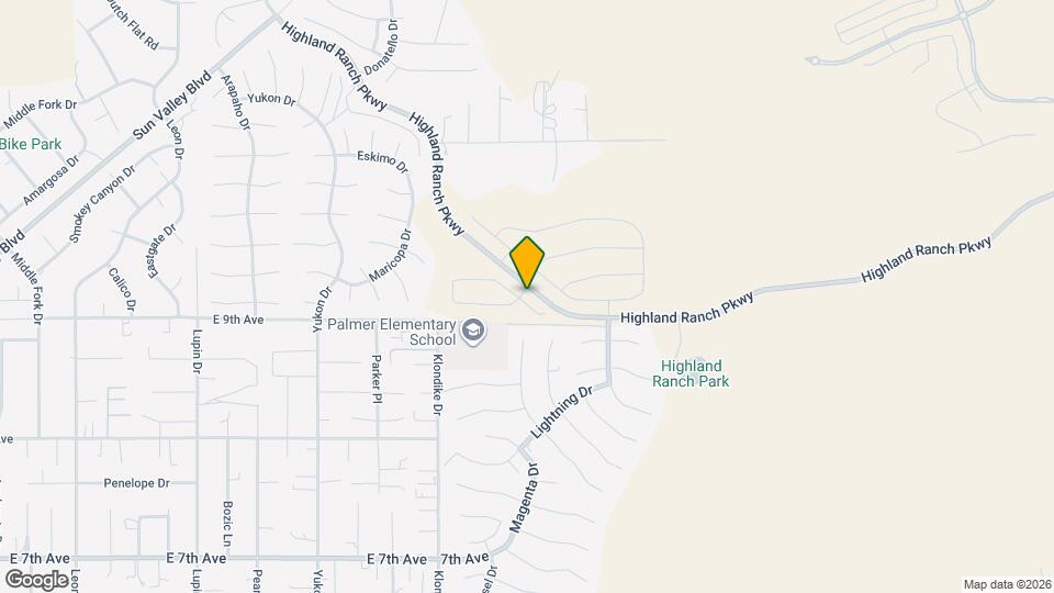 6903 Sand Mountain Ct Map and Location Details