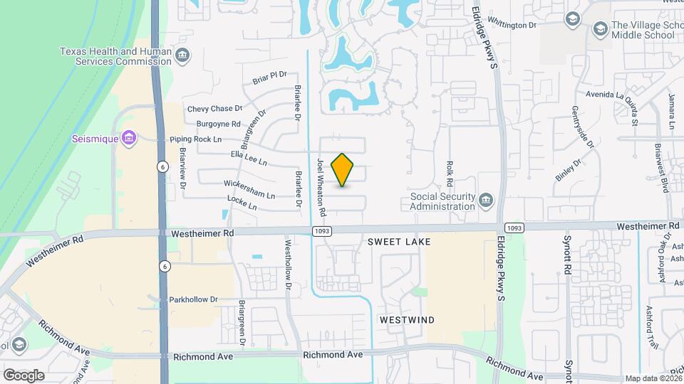 13806 Wickersham Ln Map and Location Details