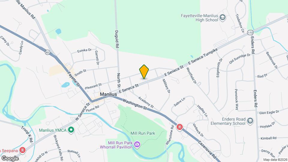 511 E Seneca St, Unit A Map and Location Details