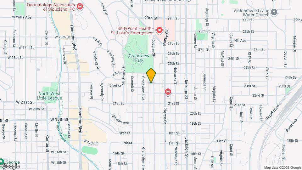 2223 Douglas St Map and Location Details