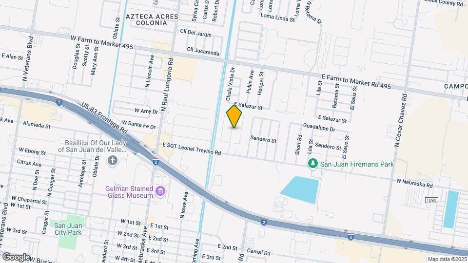 1103 San Cristobal St Map and Location Details