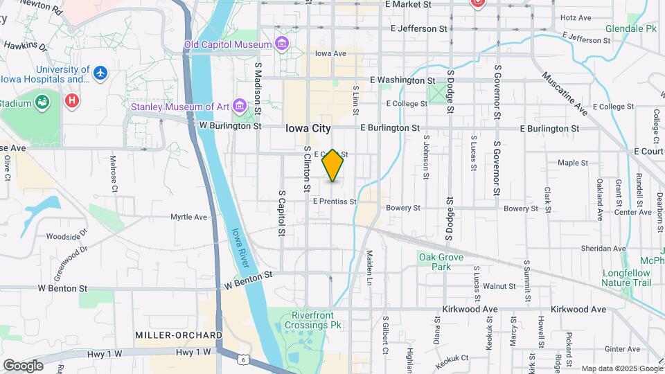 532 S Dubuque St Map and Location Details