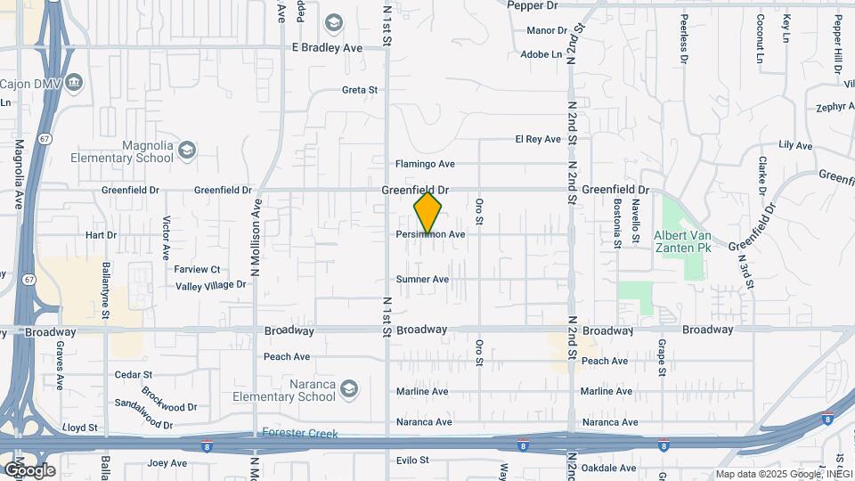 Persimmon Villas Senior Apartments Map and Location Details