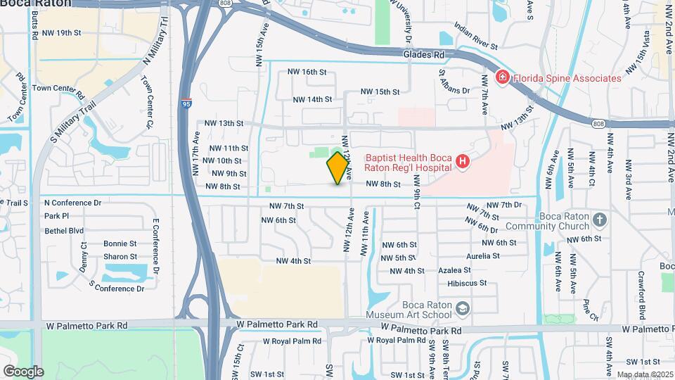 1220 NW 8th St Map and Location Details