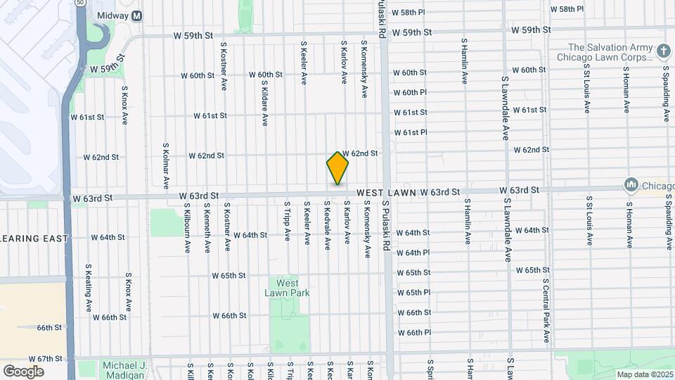 4110 W 63rd St Map and Location Details