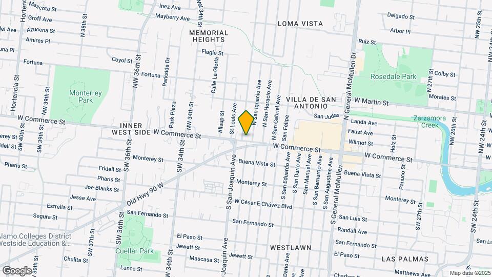 5135 W Commerce St Mapa y Detalles de la Ubicación