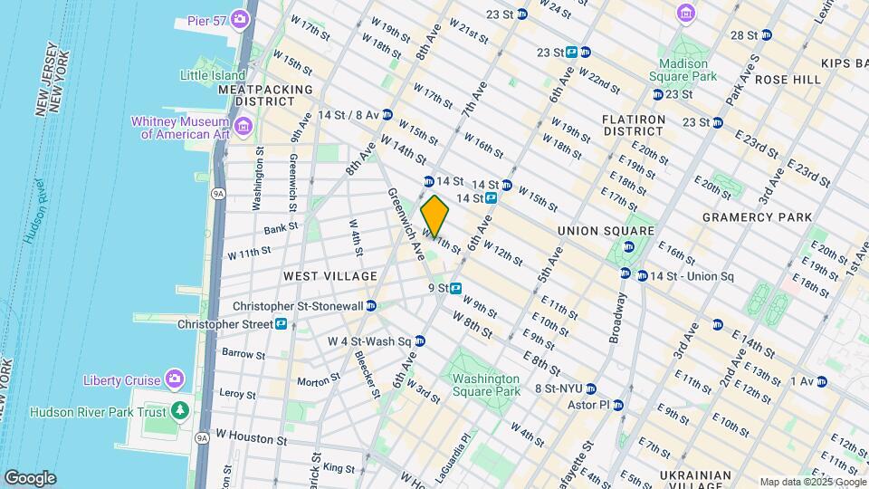 134 W 11th St Map and Location Details
