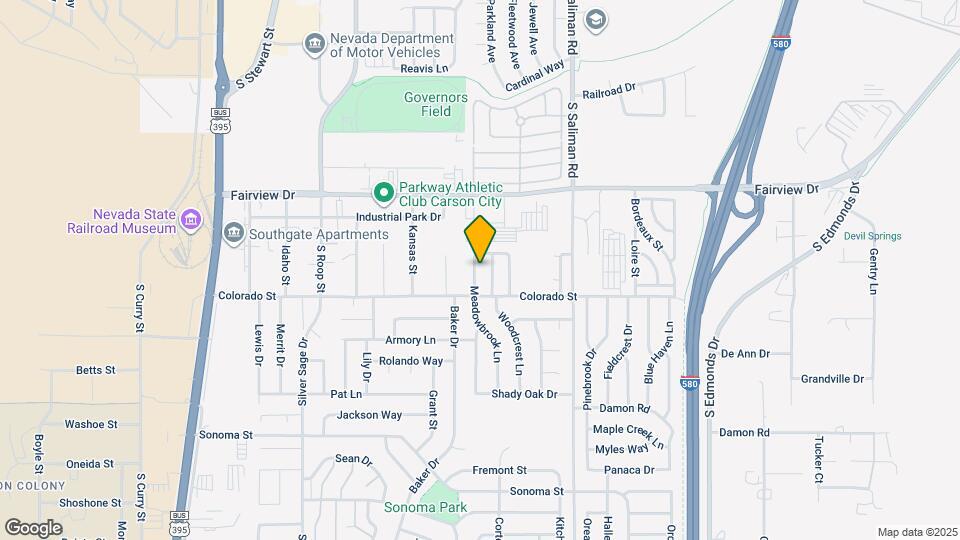 2253 Meadowbrook Ln Map and Location Details