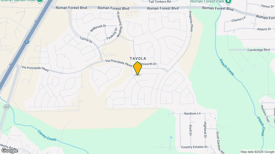 23508 Marble Pass Trce Map and Location Details