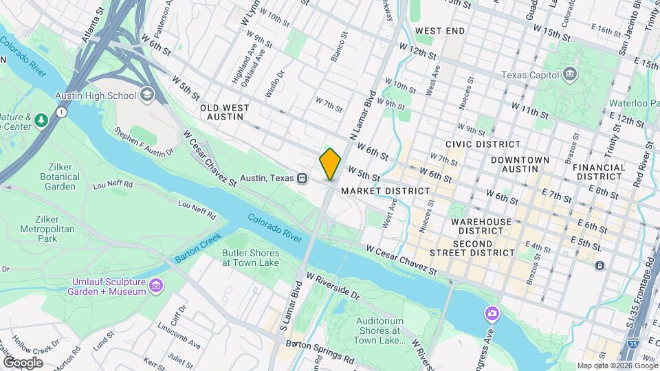300 North Lamar (300 N Lamar) Map and Location Details