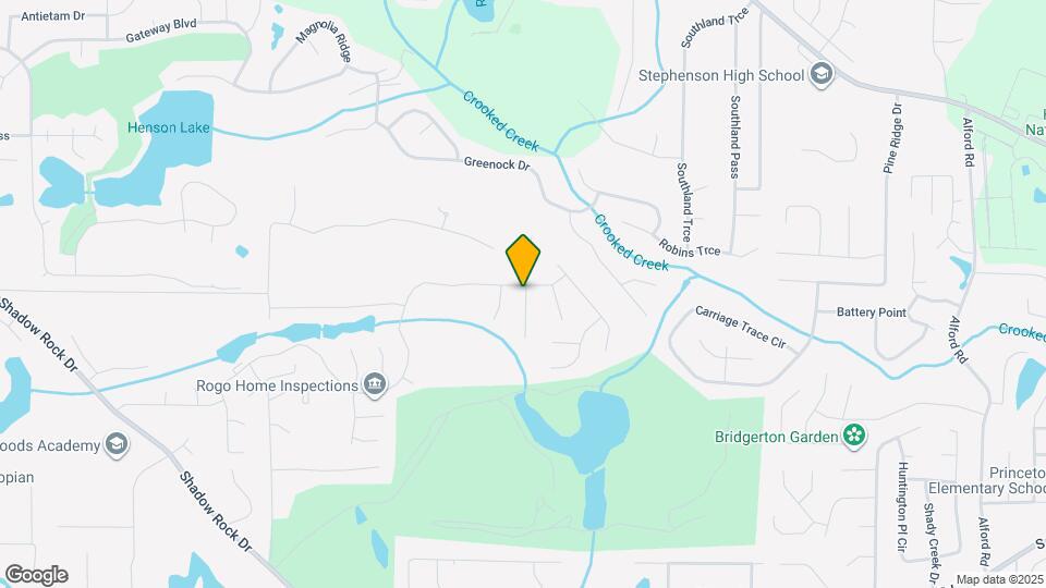 628 Shadow Lake Dr Mapa y Detalles de la Ubicación