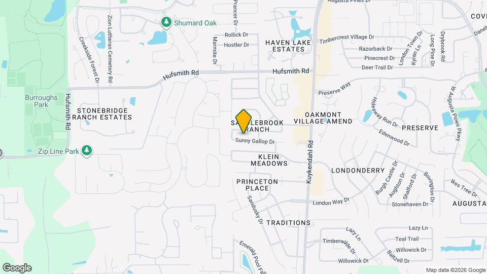 8730 Sunny Gallop Dr Map and Location Details