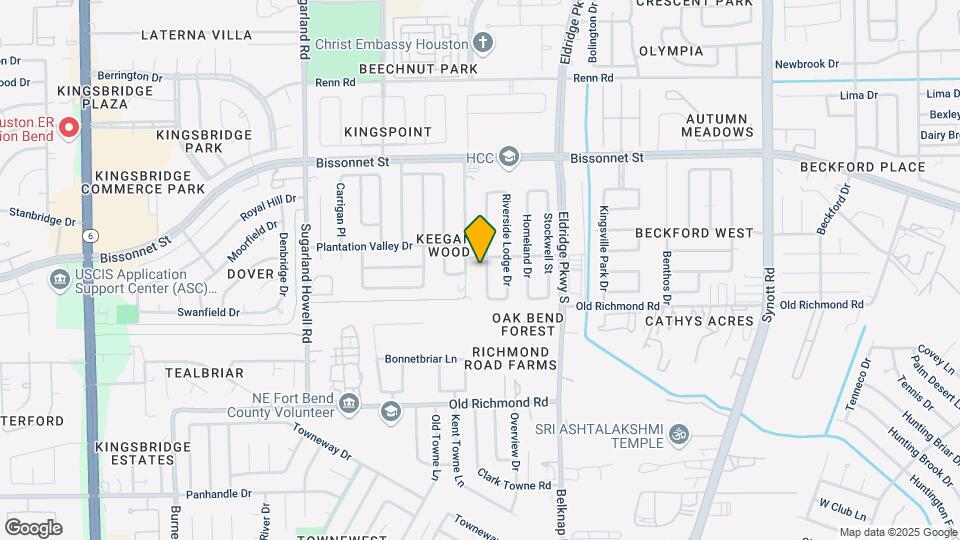 9514 Wellsworth Dr Map and Location Details