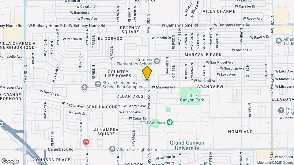 The Beverly V Apartments Map and Location Details