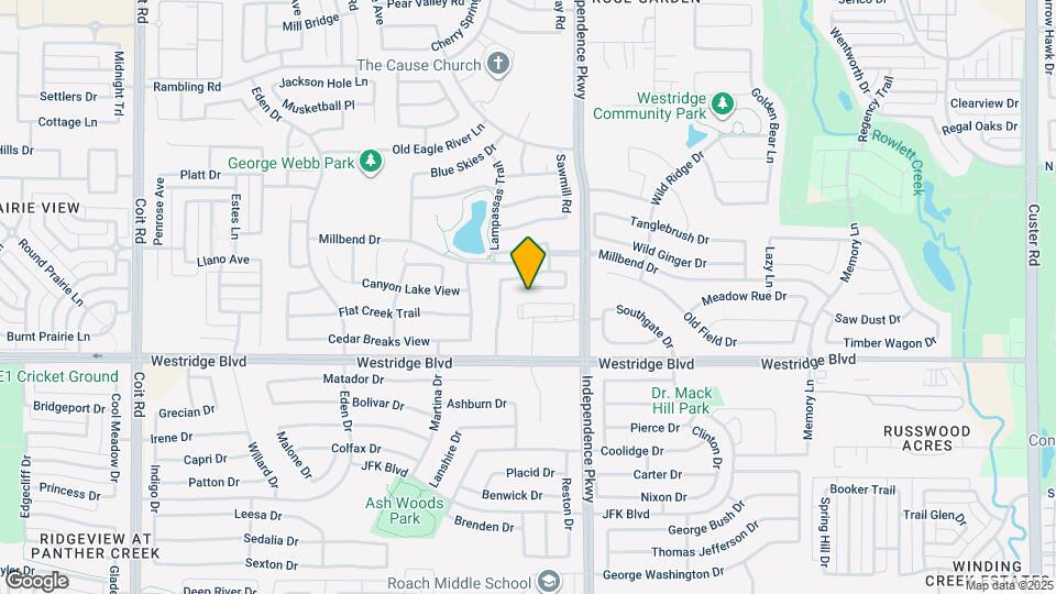 10121 Emily Pass Map and Location Details