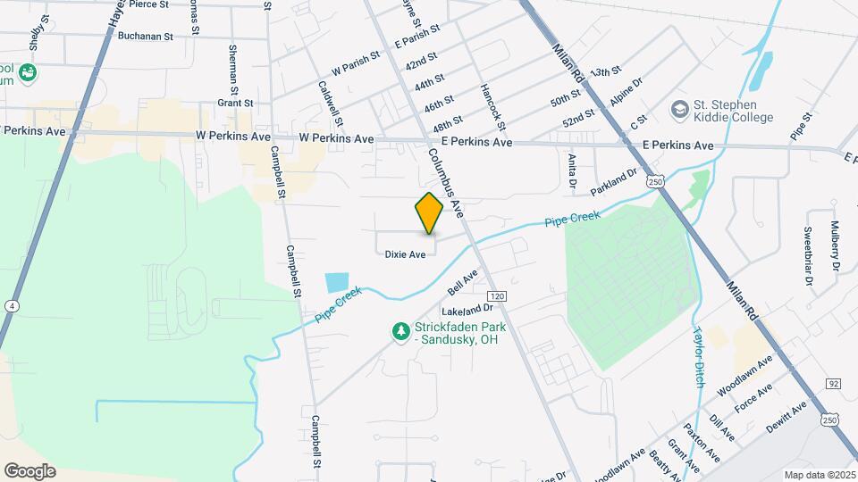 2703 Tremper Ave Map and Location Details
