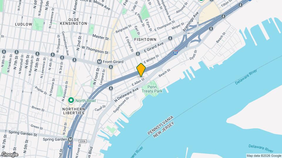 323 E Allen St Map and Location Details