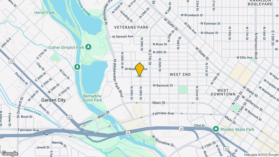 2801 W Jefferson St Map and Location Details