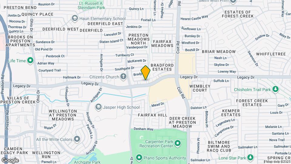 4304 Rock Springs Dr Map and Location Details